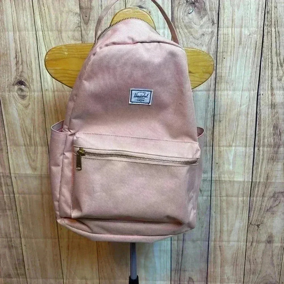 Herschel BackPack Adult Size Peachy Pink Color - Picture 1 of 11